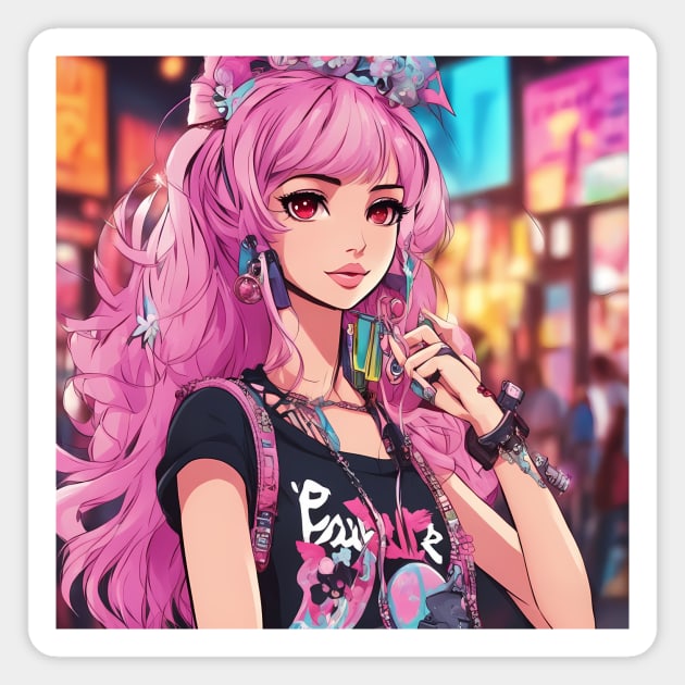 Absidian Beneath Symphony Darkness Magnet by animegirlnft